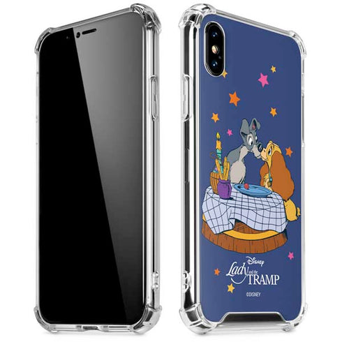 Disney Lady & The Tramp Bella Notte iPhone XS Max Clear Case